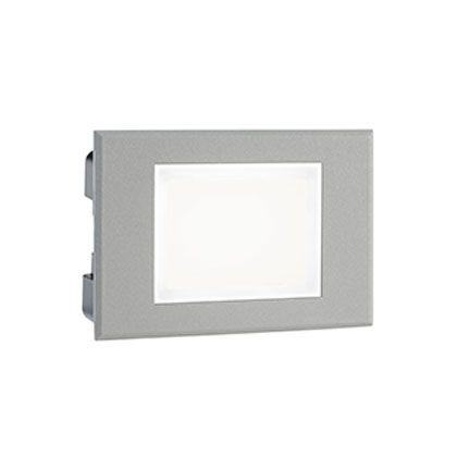 Incasso Aperto 3W Led 4000K  linea spina  alluminio - Samnite