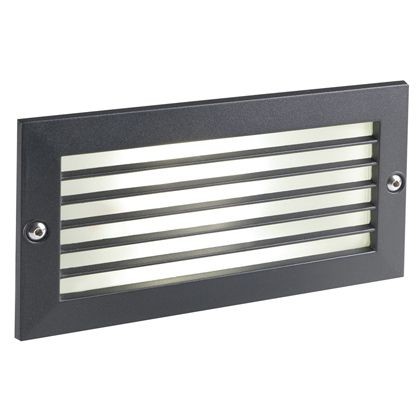 Incasso Chiuso 10W Led 4000K  linea escape  nero - Samnite
