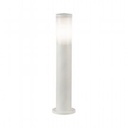 Lampada da esterno in alluminio pressofuso con diffusore opalino - Alta trasmittanza luminosa - 180mm x 60mm bianco - Samnite