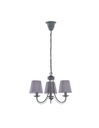 Lampadario Camera da Letto 3 Paralumi Grigi Cortez Trio Lighting - Samnite