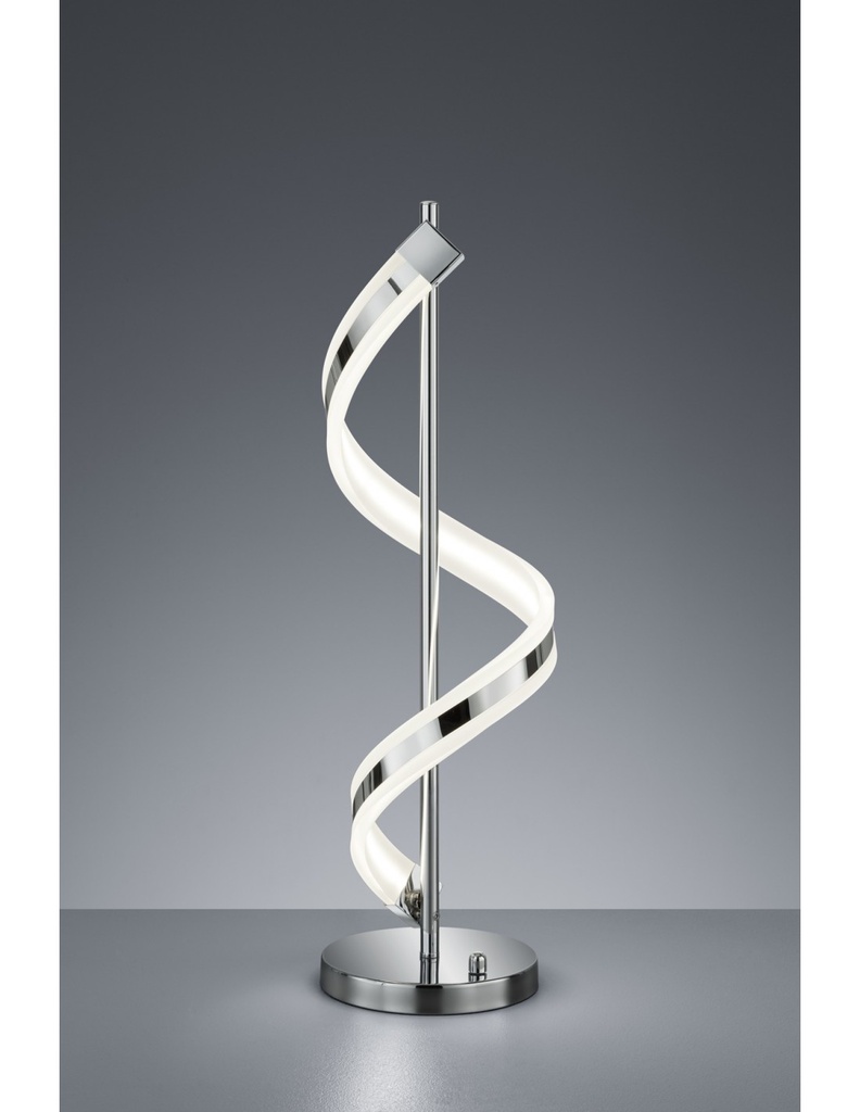 Lumetto Moderno Sydney Led 14,5w Cromo Ø20 cm Trio Lighting - Samnite