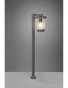 Palo Da Esterno Cavado Lanterna Vintage Alluminio Antracite IP44 Trio Lighting - Samnite