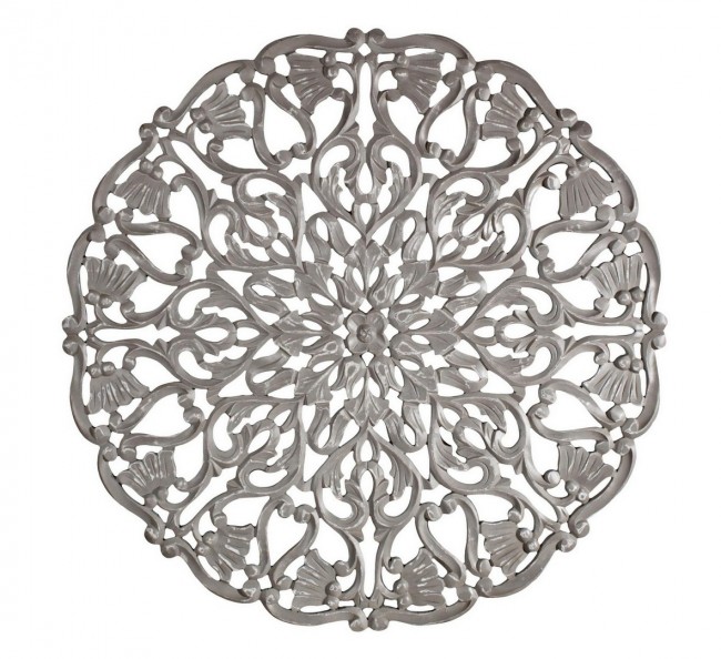 Pannello Vishal Grigio Anticato 80X80   - Samnite