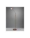 Piantana Touch Led Disco Orientabile Franklin Ottone Invecchiato Trio Lighting - Samnite