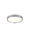 Plafoniera Rotonda Clarimo Led Dimmerabile Cromo IP44 Ø33 cm Trio Lighting - Samnite