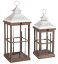 Set2 Lanterna Merletto Bianco-Nat. - Samnite