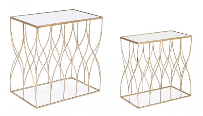 Set2 Tavolino Elenor Rett J19   - Samnite