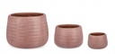 Set3 P.Vaso Tressage To Terracotta - Samnite