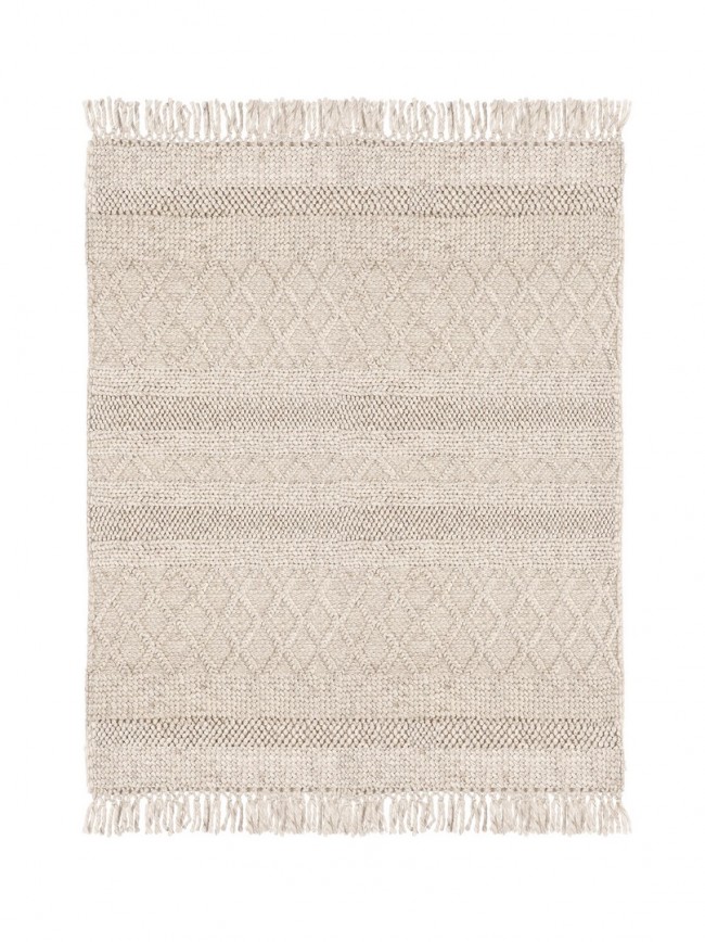 Tappeto Hiruni Beige 140X200 - Samnite