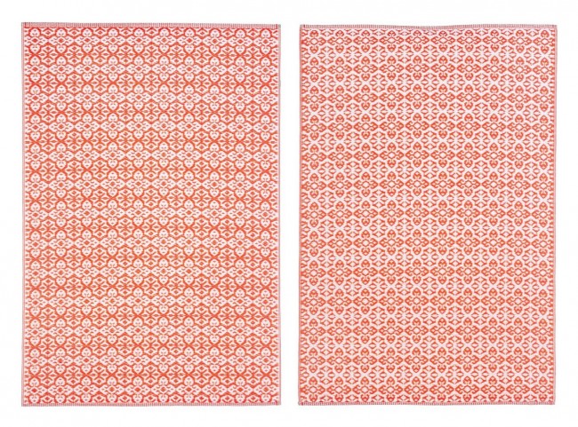 Tappeto Tirrenia Rosso-Bia 120X180 - Samnite