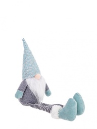 [S-B0938573] 12x Babbo Justine Legs Azzurro Glitter