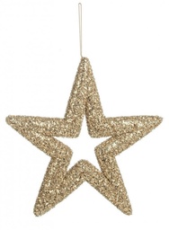 [S-B0933055] 12x Pendaglio Angelica Stella Champagne L