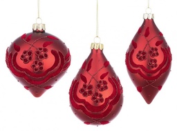 [S-B0930565] 12x Pendaglio Vt Fiorellino Rosso Ass3