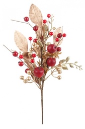 [S-B0936059] 12x Ramo Luxor Oro C-Mela H45Cm