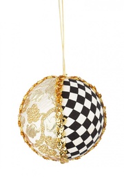 [S-B0939185] 12x Sfera Scacchi Oro D100