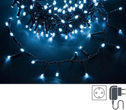 [S-B0922999] 12x Snake400L Bianco 5Mm Filo Verde Ip44