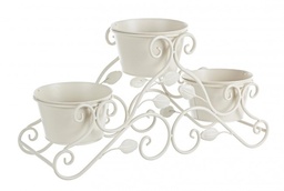 [S-B0502967] 2x C.Vaso 3P Giselle Crema