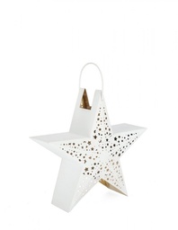 [S-B0971564] 2x Lanterna Astrelle Bianco S