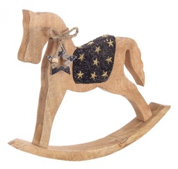 [S-B0939471] 4x Cavallino Bernarld Legno Nat