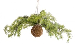 [S-B0937164] 4x Decorazione Sfera Hedge Innevato D75