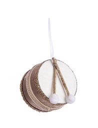 [S-B0971176] 4x Pendaglio Witney Tamburo Bianco