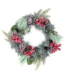 [S-B0934780] 6x Corona Cheryl Bacche Rosso Ghiac D35