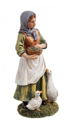[S-B0915095] 6x Figura Presepe Pastorella C