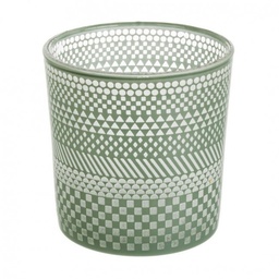 [S-B0914196] 6x P.Candela Vt Decorato Verde