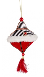 [S-B0939206] 6x Pendaglio Alwyn Trottola Rosso C