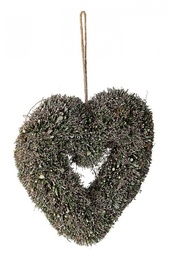 [S-B0932427] 6x Pendaglio Cuore Wild