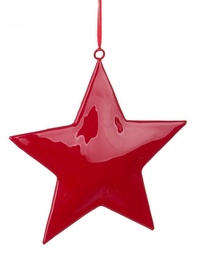 [S-B0936612] 6x Pendaglio Shyla Stella Rosso 20X20