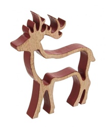 [S-B0916522] 6x Renna Form Front Rosso L