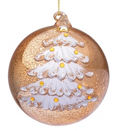 [S-B0937491] 8x Sfera Vt Florid Pino Oro D100