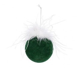 [S-B0937425] 8x Sfera Vt Plummy Verde Scuro D100