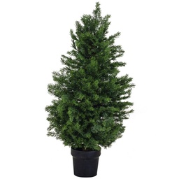 [S-V6136940000] Albero verde cmø35h60 pvc con 99 rami