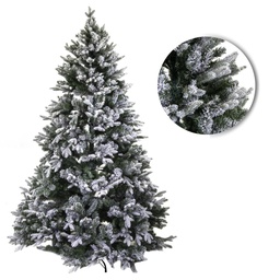 [S-V6154990000] Albero innevato verde monte Cristallo con 2006 rami, dimensioni cmø155h240