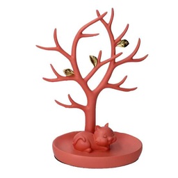 [S-V1871090000] Albero espositore rosa in resina 19x11x22,5 cm