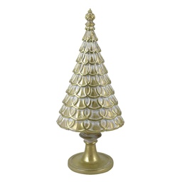 [S-V6199310000] Albero in Resina Oro 11x10x32 cm