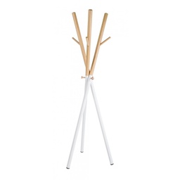 [S-B0731415] Appendiabiti moderno Bastien bianco