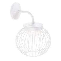 [S-SOV99505/02] Applique LED 20W 4000K Linea Cage Bianco
