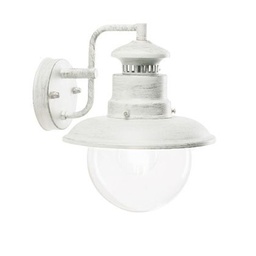 [S-SOV590/37] Applique a basso consumo energetico con attacco E27, biancoargento