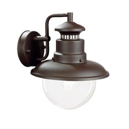 [S-SOV590/27] Applique in metallo con attacco E27, adatta per lampade a risparmio energetico