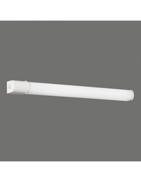 [S-TRIO283916006] Applique Rettangolare Bianca Specchio Bagno Led Garona IP44