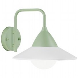 [S-SOV97782/24] Applique in alluminio e metallo con diffusore opalino, 20W, 2050 lumen, classe F, 3000°K - 4000°K - 6500°K