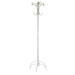 [S-V4214510000] Attaccapanni a stelo metallo bianco 45x45x180 cm