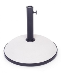 [S-B0795268] Base Ombrellone Barry To 35Kg Bianco - Stabilità e Durabilità per il Tuo Ombrellone