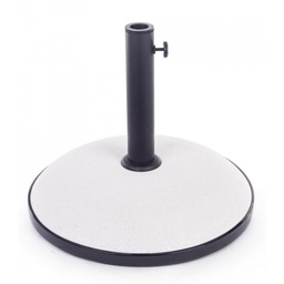 [S-B0795265] Base in cemento per ombrellone Barry da 30kg bianco