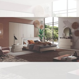 [S-FZ100136] Camera da letto Clelia canapa frassinato