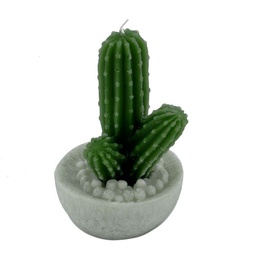 [S-V5506130000] Candela Cactus Verde Tondo 10.5x17 cm