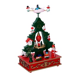 [S-V6320280000] Carillon albero in legno 17x12x29 cm